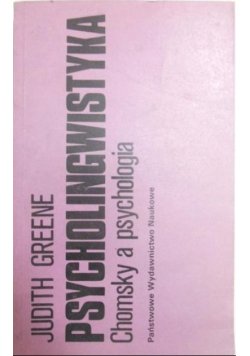 Psycholingwistyka Chomsky a psychologia