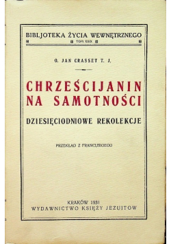 Chrześcijanin na samotności