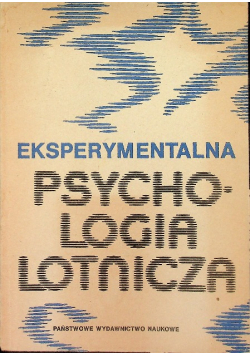 Eksperymentalna psychologia lotnicza