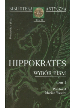 Wybór pism Tom I