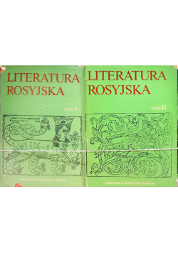Literatura rosyjska Tom I i II