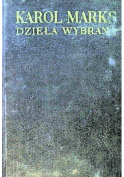 Marks Dzieła wybrane Tom 1 1941 r.