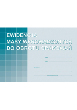 Ewidencja masy wprowadzonych do...S-220-1