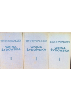 Wojna żydowska Tom I do III