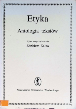 Etyka Antologia tekstów