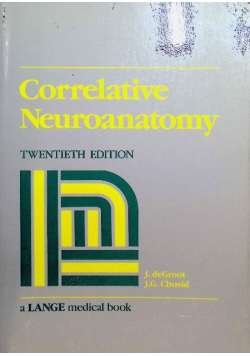 Correlative Neuroanatomy Twentieth Edition