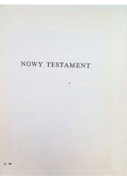 Nowy Testament