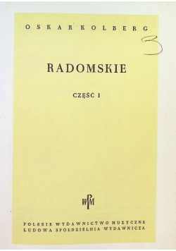 Dzieła Wszystkie Radomskie Część 1