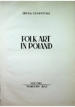 Folk art in Poland