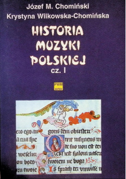 Historia muzyki polskiej Część 1