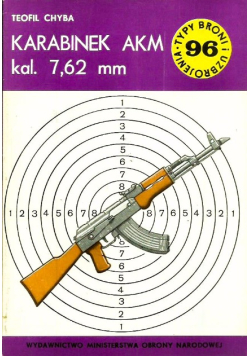 Karabinek akm kal 762 mm