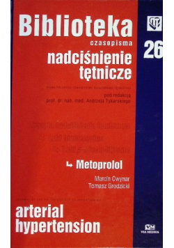 Bibioteka nadciśnienie tętnicze metoprolol  Tom 26