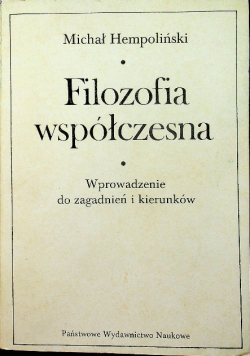 Filozofia współczesna
