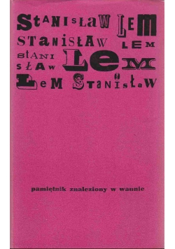 Pamiętnik znaleziony w wannie