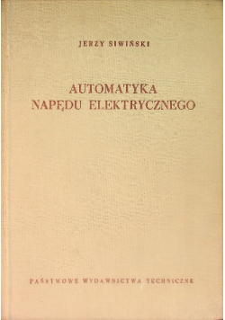 Automatyka napędu elektrycznego