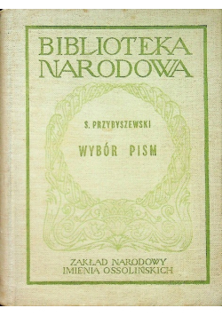 Brodziński Wybór pism
