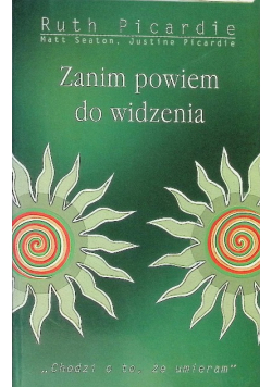 Zanim powiem do widzenia