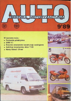 Auto Technika motoryzacyjna Nr 9 / 89