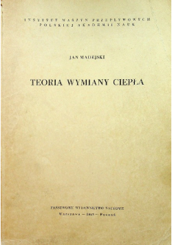 Teoria wymiany ciepła