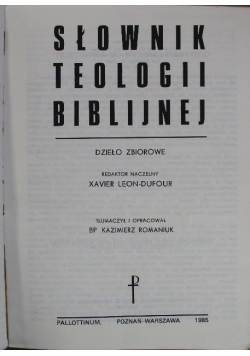 Słownik teologii biblijnej