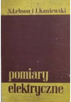 Pomiary elektryczne