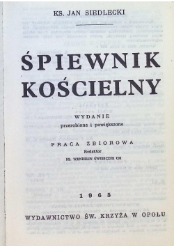 Śpiewnik kościelny