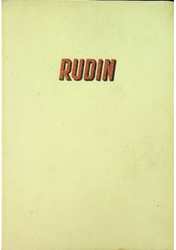 Rudin powieść 1950 r.