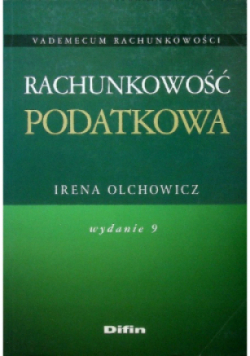 Rachunkowość podatkowa