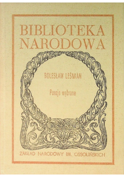 Leśmian Poezje wybrane