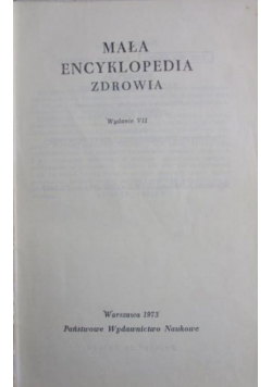 Mała encyklopedia zdrowia