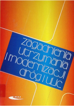 Zagadnienia utrzymania i modernizacji dróg i ulic