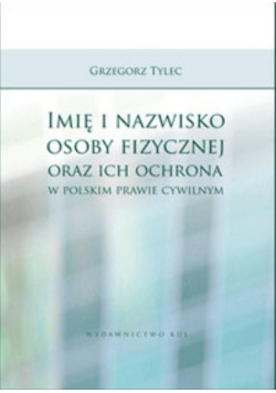 Imię i nazwisko osoby fizycznej oraz ich ochrona