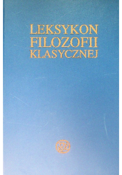 Leksykon filozofii klasycznej