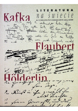 Literatura na świecie Nr 1- 2 / 03