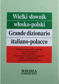 Wielki słownik włosko - polski