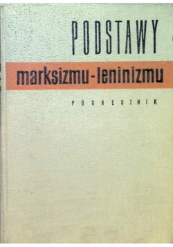 Podstawy marksizmu leninizmu