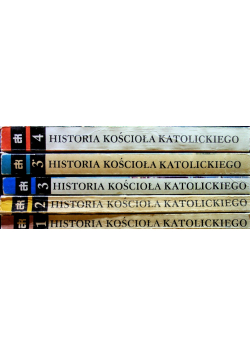 Historia kościoła Katolickiego Tom 1 do 5