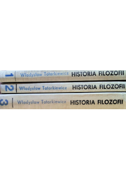 Historia filozofii Tom 1 do 3
