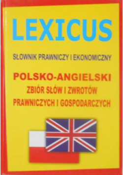Lexicus Słownik prawniczy i ekonomiczny