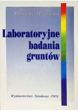 Laboratoryjne badania gruntów