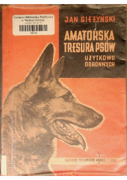 Amatorska tresura psów użytkowo obronnych