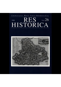 Res Historica Tom 26