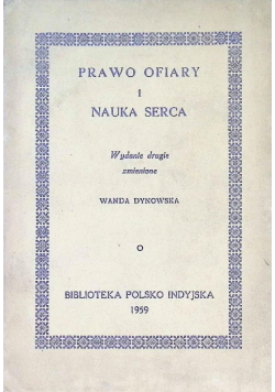 Prawo ofiary i nauka serca