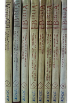 Biblia dla każdego Tom 1 do 8