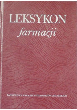 Leksykon farmacji