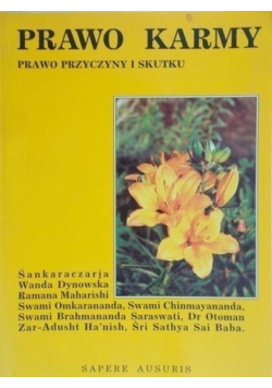 Prawo karmy Prawo przyczyny i skutku