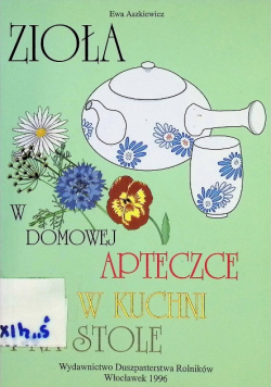 Zioła w domowej apteczce w kuchni i na stole