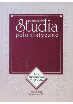 Poznańskie Studia Polonistyczne Czytanie pozytywizmu Tom VII