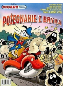 Gigant Poleca Tom 76 Pożegnanie z bryką