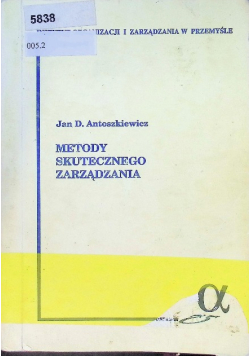 Metody skutecznego zarządzania